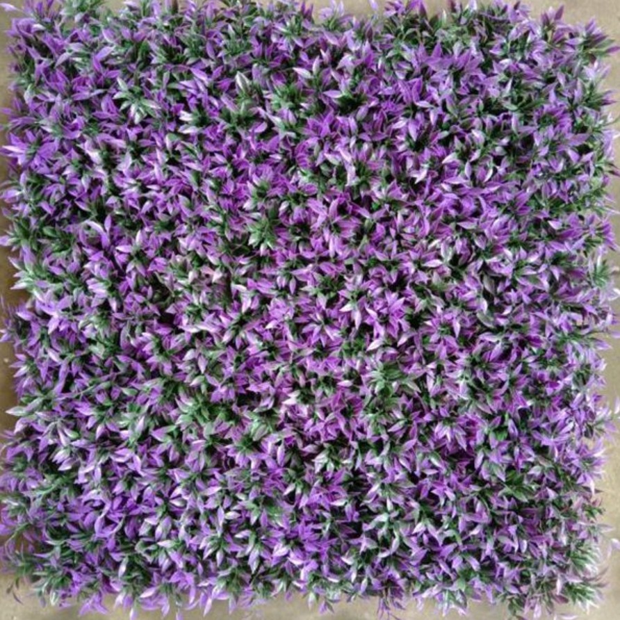 50cm*50cm Size Artificial Wall Grass Strong Durability Fast Drainage For Decoration And Beautification