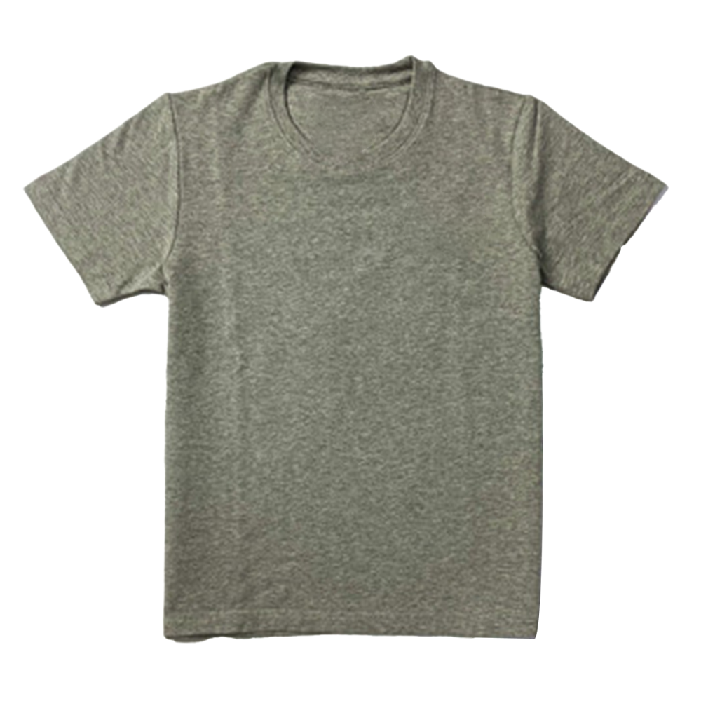 Exquisite Workmanship Knitting Casual Kids Short Sleeve Crewneck Plain Fashion T-shirts for Boys