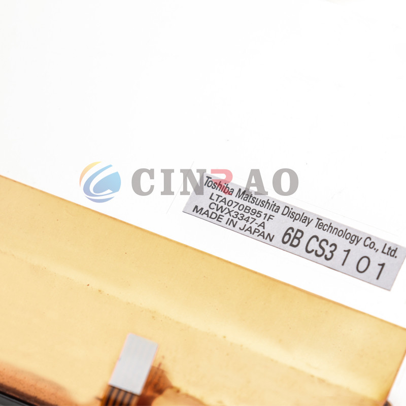 7.0 INCH TFT LCD Display + Touch Screen Toshiba LTA070B951F For Car Auto Parts Replacement