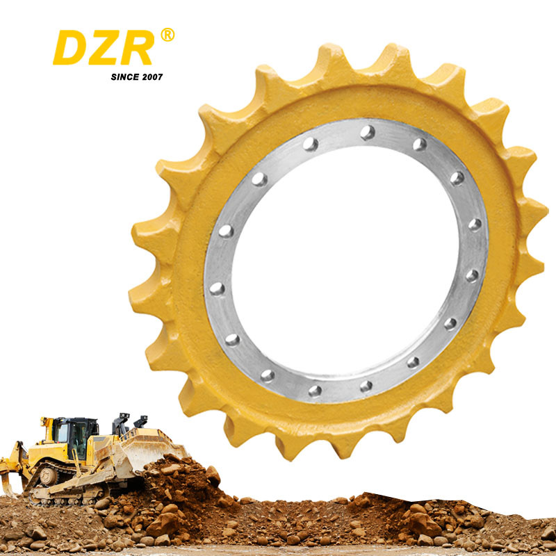Quality SK100/250 Casting Bulldozer Sprocket For Original Manufacturer Part No 2404N4142 2404N416 for sale