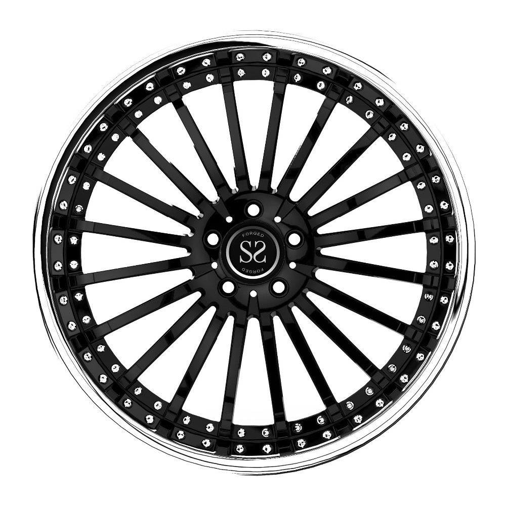 18 19 20 21 inch customize 2 piece forged negative offset offroad SUV wheel rim 5x120