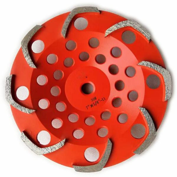 4 Inch Diamond Cup Wheel L Type Angle Grinder Concrete Polishing Wheel