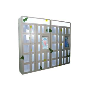 China Transparent Doors Industrial Vending Lockers Automatic Big Touch Screen on sale