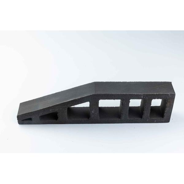 Different Shape Dark Grey Brick For Wall Design