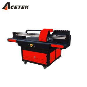 Quality Tx800 Xp600 Head UV Digital Printer , 60*90cm Solvent Flatbed Printer for sale