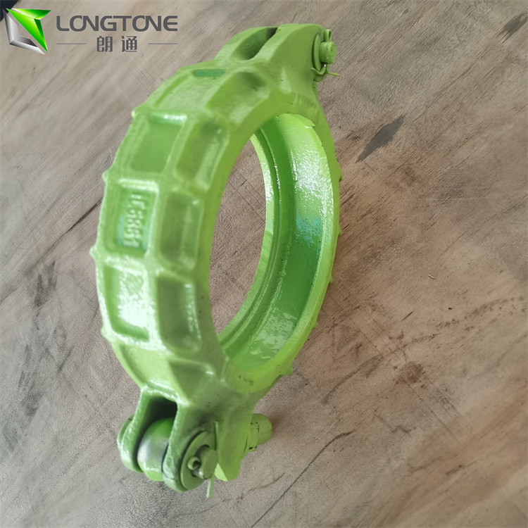 Schwing Concrete Pump Spare Parts , Rubber Concrete Hose Clamp