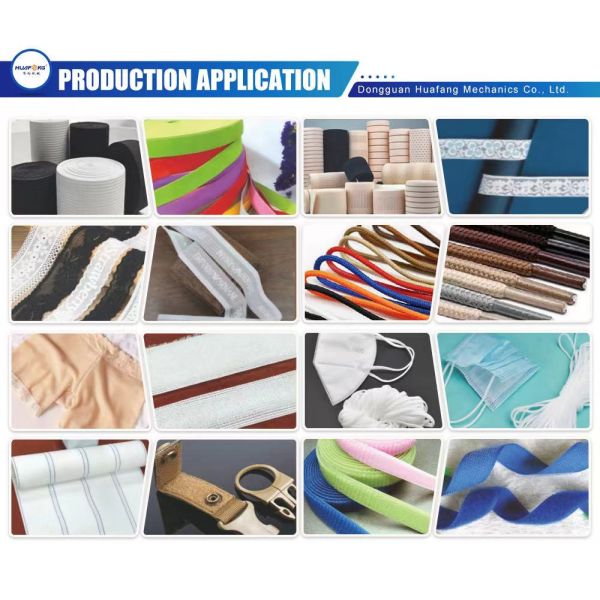 Automatic Flat Knitting Machine Equipment 2.5-3 Meter/Tape/Minute Computer Crochet for Elastic Belts