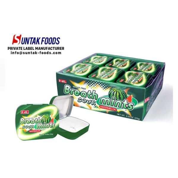 After Dinner Round Mint Candy , Delicious Sour Watermelon Candy