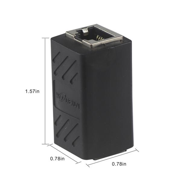 KUNCAN RJ45 Ethernet Coupler UTP/FTP/SFTP Shield Cat6 Compatible