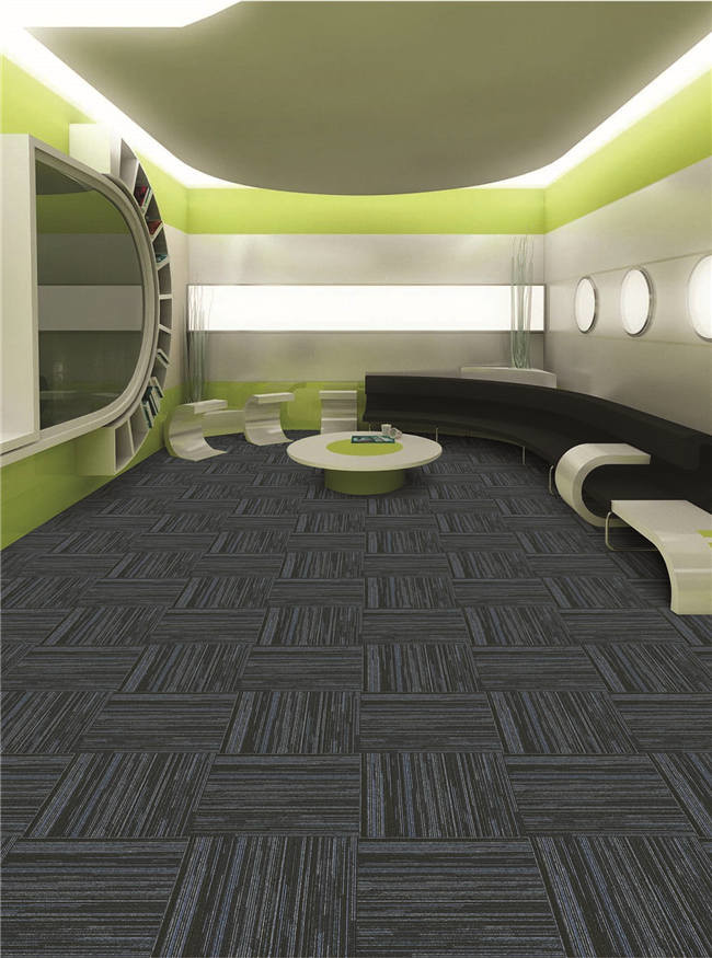 Project Style 100% PP Pile Commercial Carpet Tiles With Bitumen Backing Fit Office