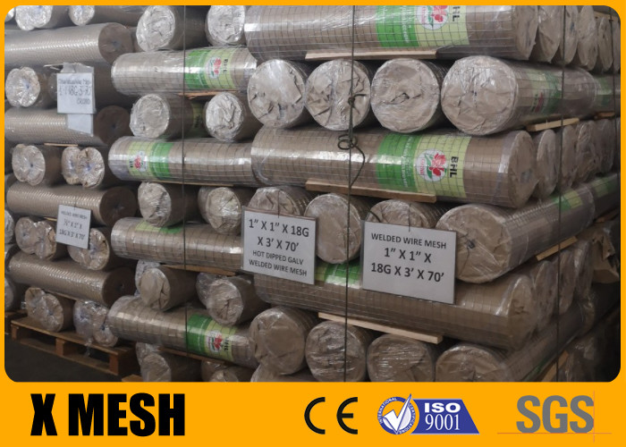 19 Ga Wire Galvanized Hardware Cloth Astm A740 Standard Size 50 Feet Long
