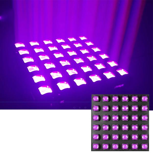 36 8W full color matrix lights stage LED bar disco party background lights dyeing flashing 300w