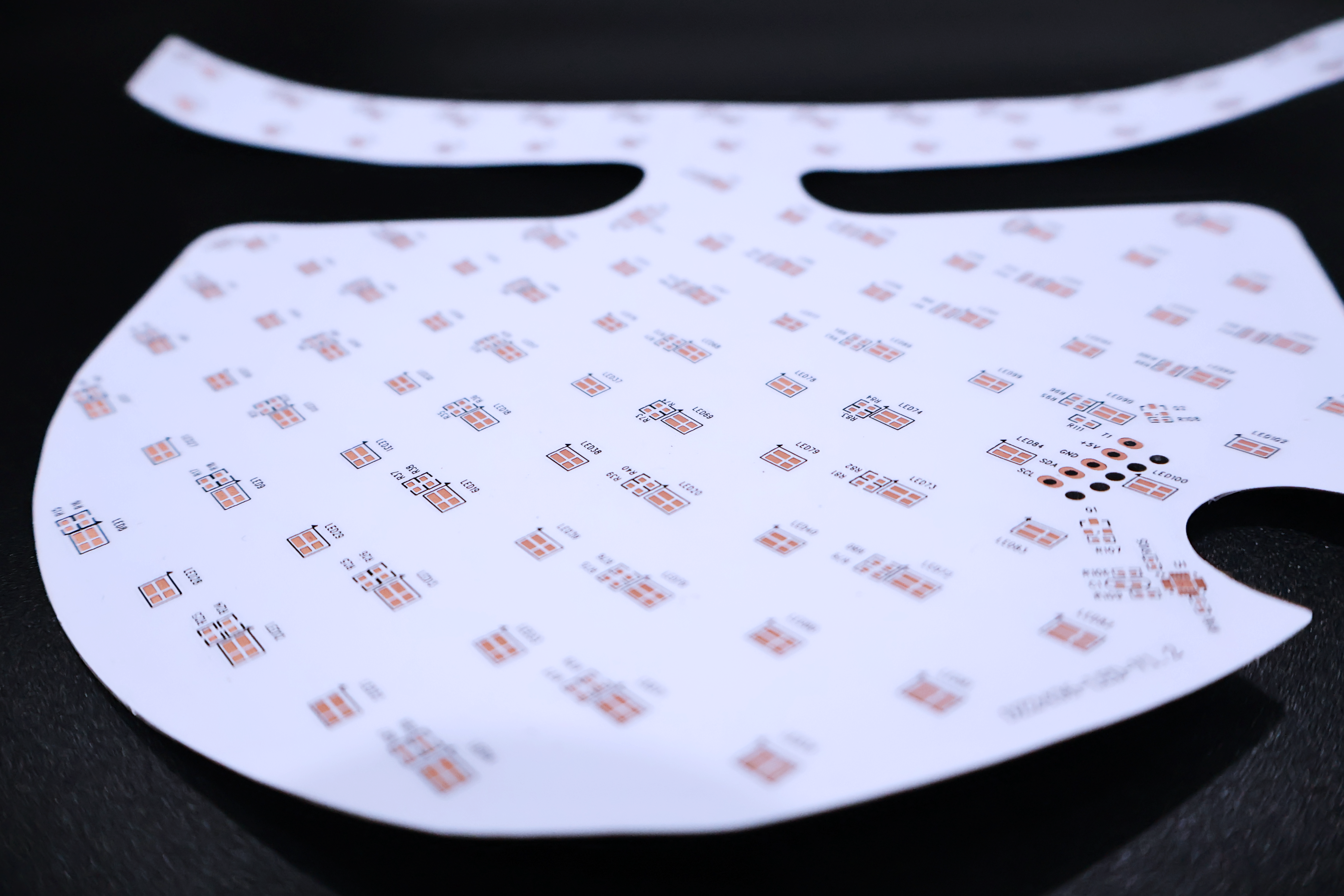 Photon neck support board design a FPCB board We are profession flexible printed circuit board manufacturers can provide Medical Equipment FPC for