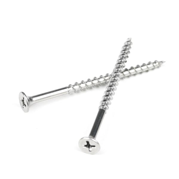 Timber Construction with Stainless Steel Chipboard Screws and Phillips Bugle Head