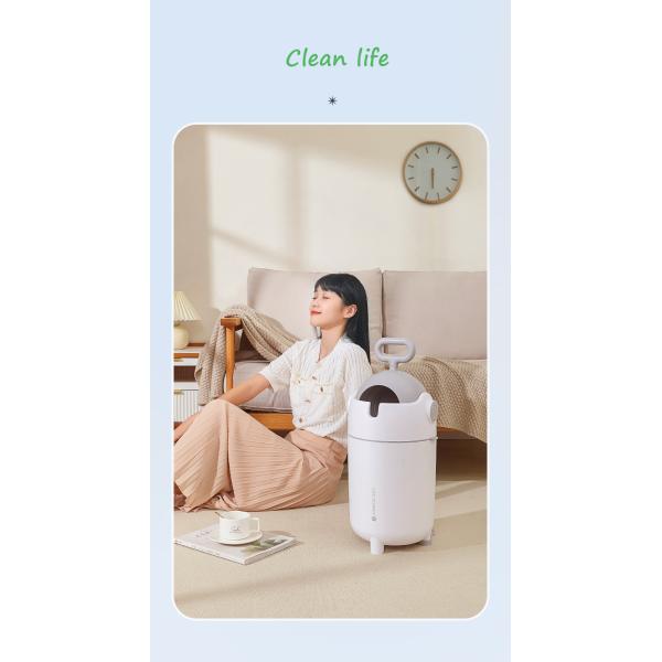 Odour Free Twist and Click Advanced Baby Geniee Diaper Pail Nappy Bin Baby Diaper Trash Bin