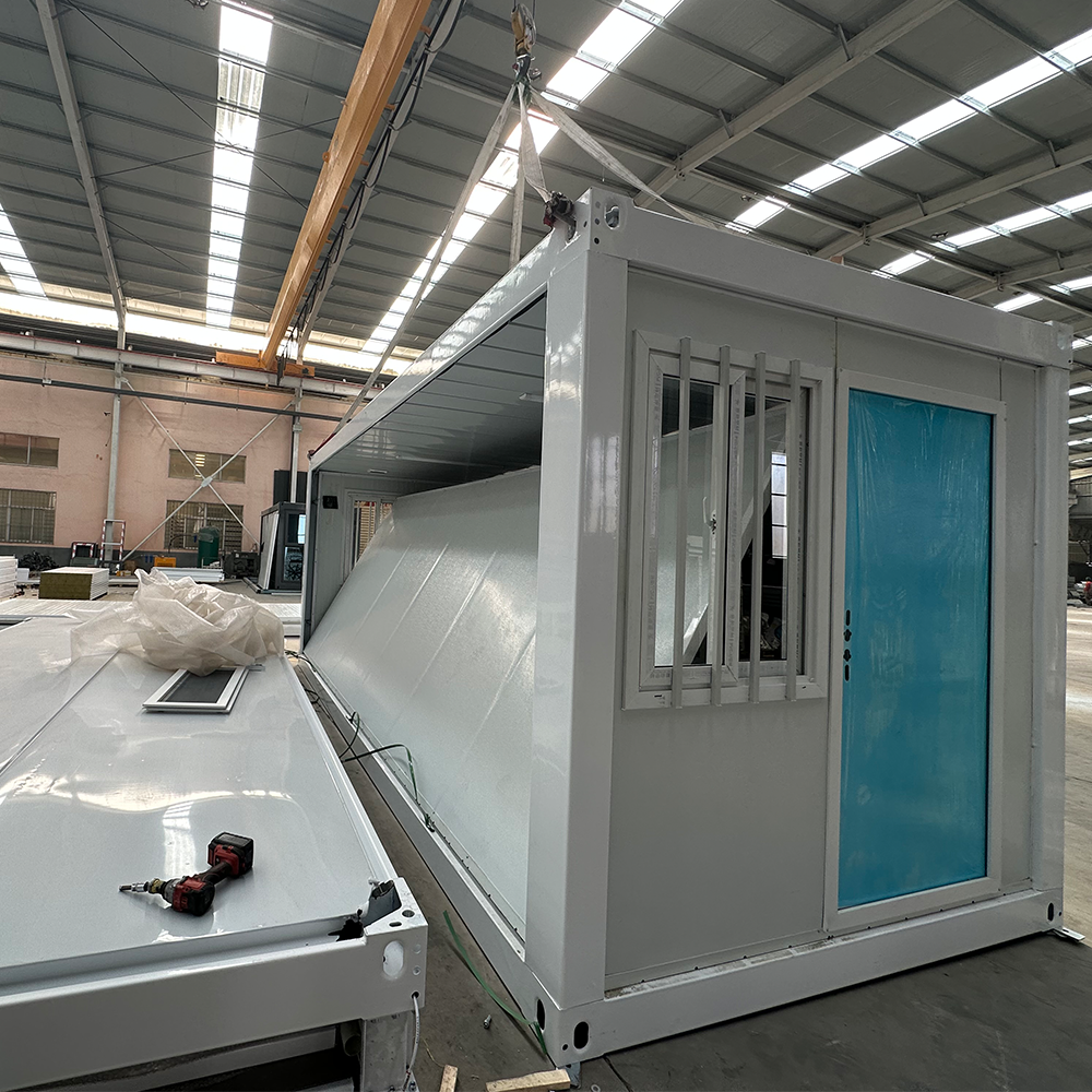 20FT/40FT Customized Prefabricated Folding Container House Foldable House Design Style Farmhouse