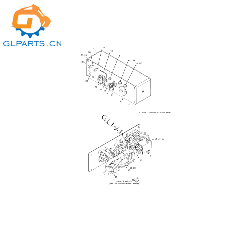 Meter The Service CA3617150 3617150 For CAT Industrial Engine C15 C18 C9 CX38-P892-C18I