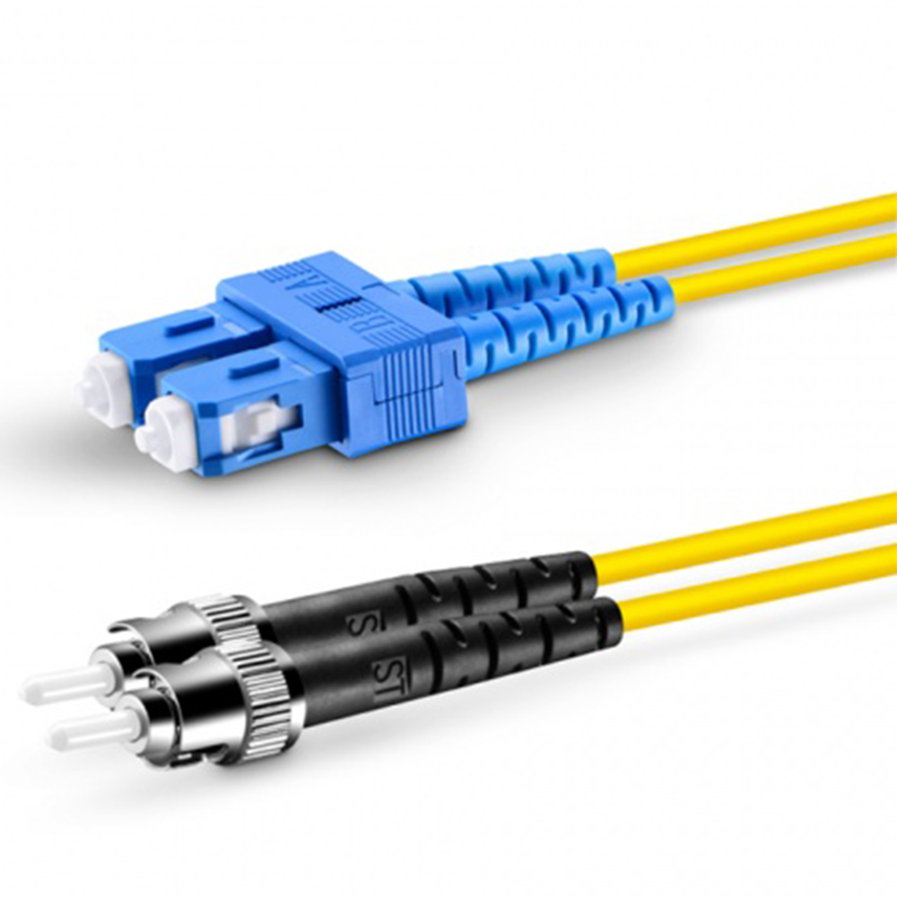 Telecommunication Networks SC ST Simplex Fiber Optic Patch Cord with High Return Loss