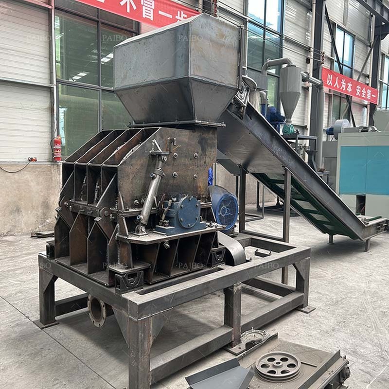 5000 KG Weight Home Appliance Crushing Machine for Refrigerator Dismantling Plant
