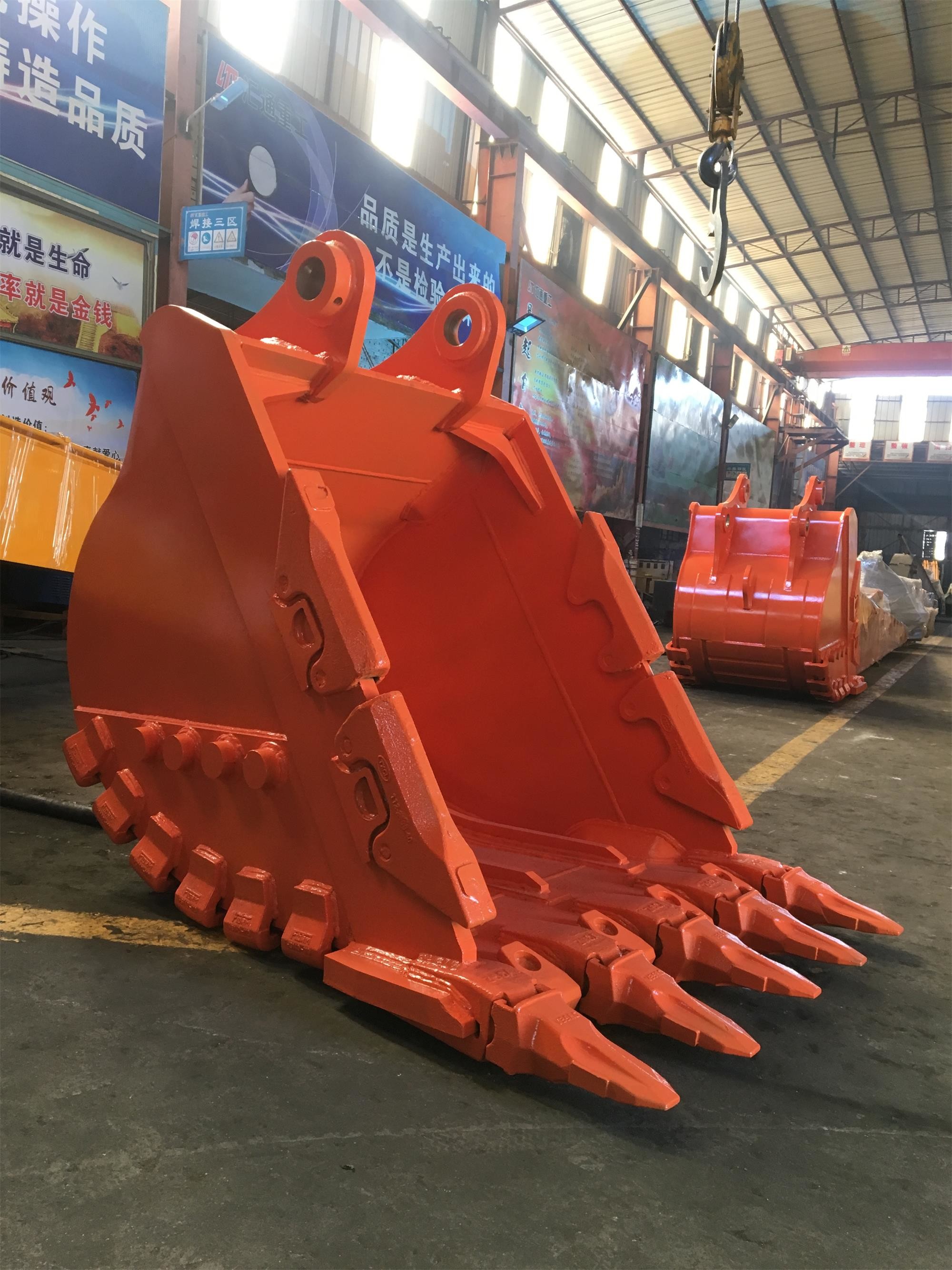 Digger Parts Boom JCB Rock Bucket Heavy Duty For Excavator
