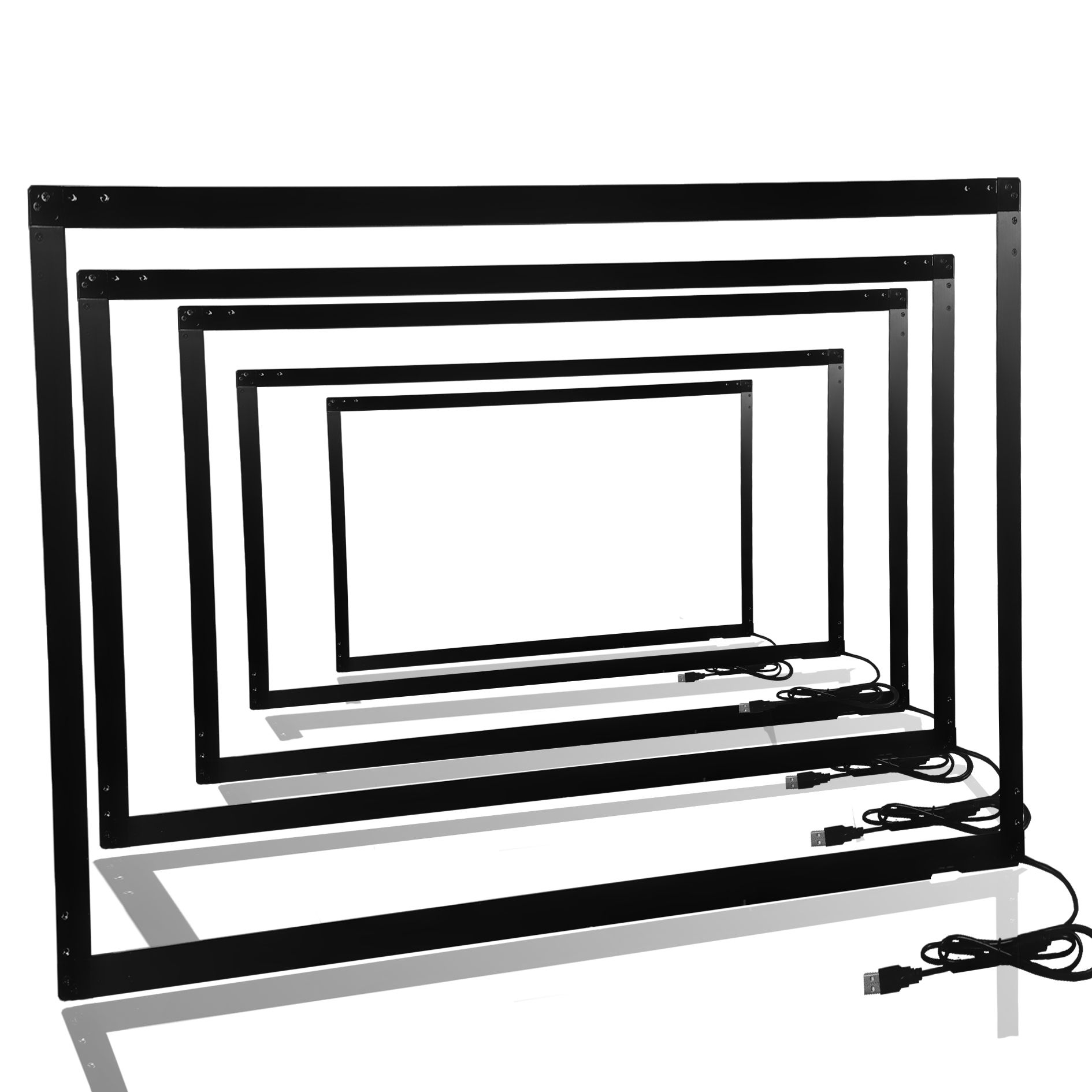 47 Inch IR Multi Touch Frame 20 Points Aluminum Tablet Touch Screen