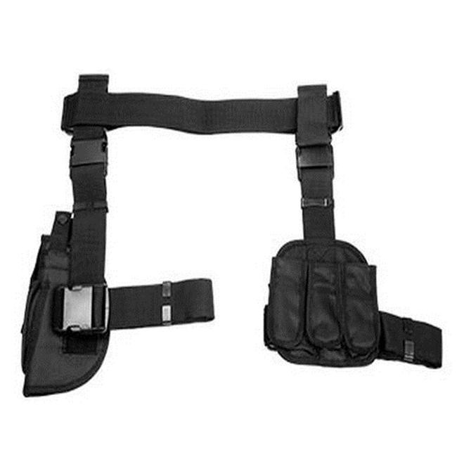 Quality 3 Piece Tactical Drop Leg Holster , Horizontal Shoulder Holster for sale