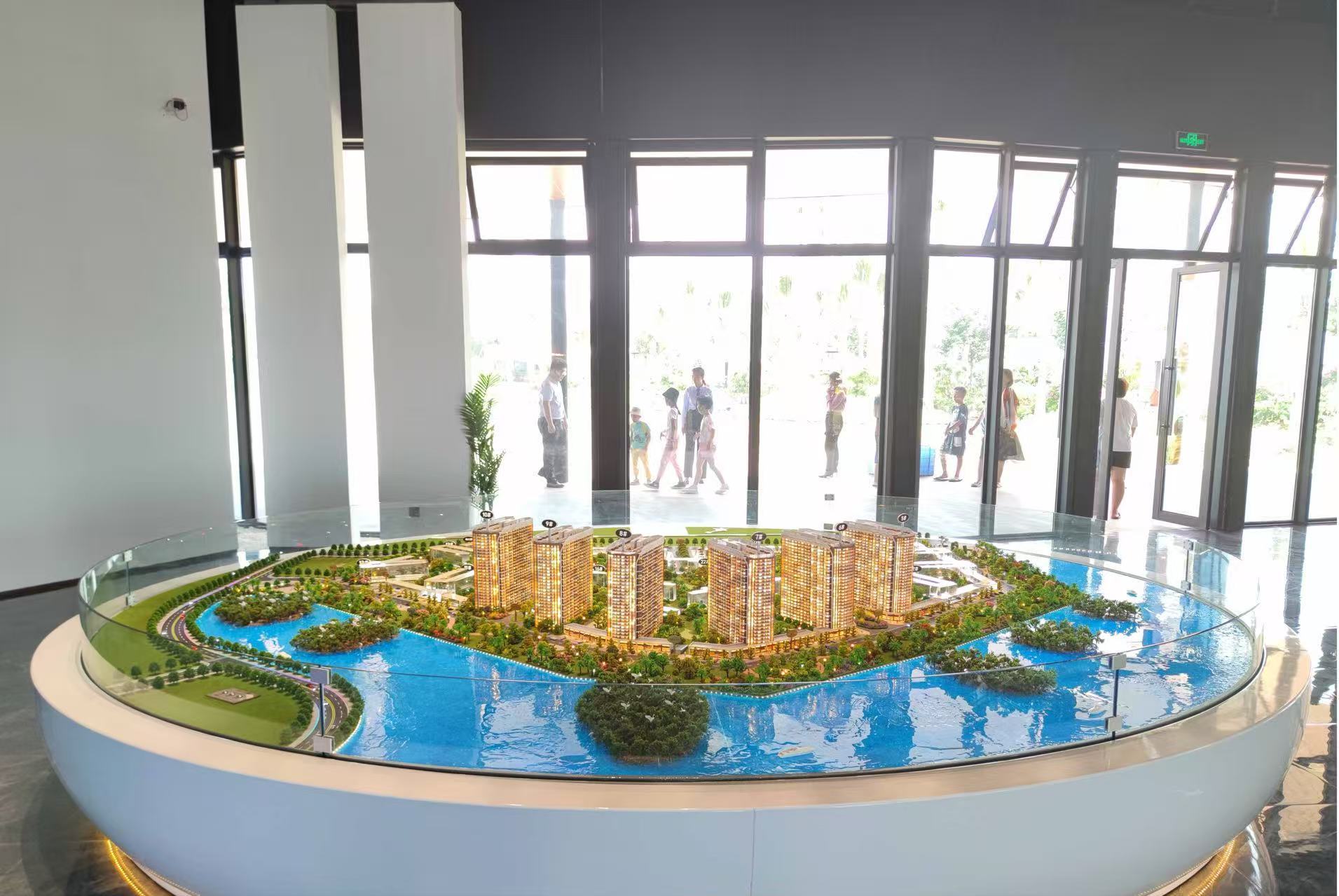 Coastal Residential Architectural Models Urban 1:100 Architecture Model