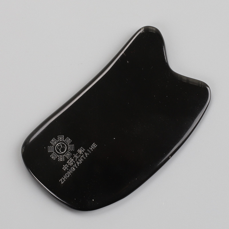 China Natural Stone Scraper Jade Guasha Tools Rose Quartz Jade ISO on sale
