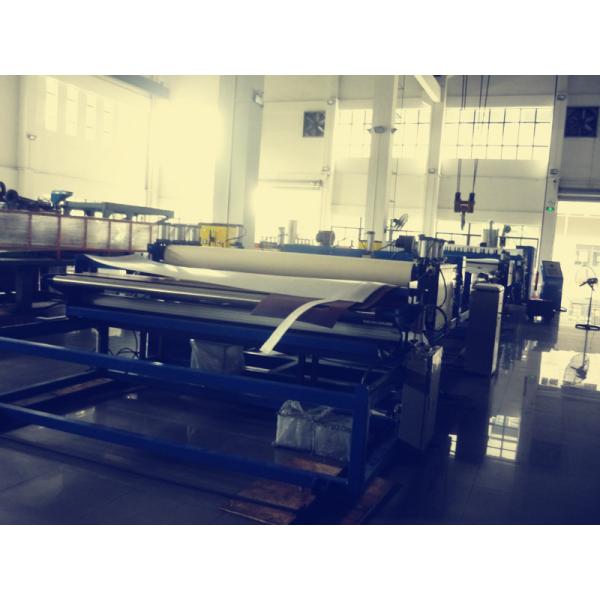 PC / PE / PP Hollow Sheet Extrusion Line With Material Light Multi Function