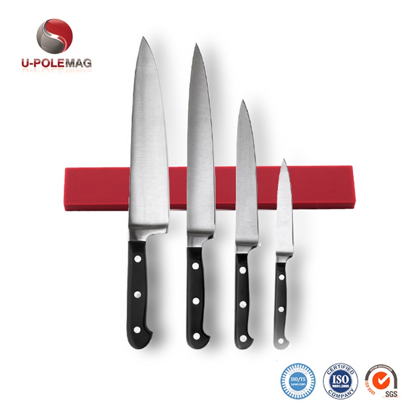 Sample Lead Time 2-3 Days Silicone Magnetic Knife Holder for Safe and Convenient Storage