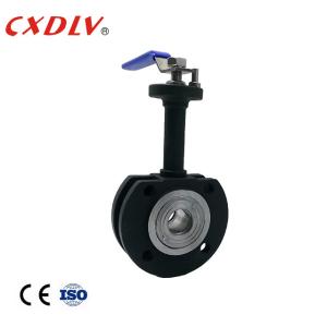 Quality PN16 Floating Ball Valve Lever Operation Flange Connection for sale