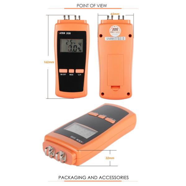 Portable Multifunction Environment Meters Drywall Wood Detector
