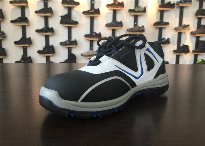 Professional Industrial Safety Shoes , Dirt Proof Rubber Sole Work Boots