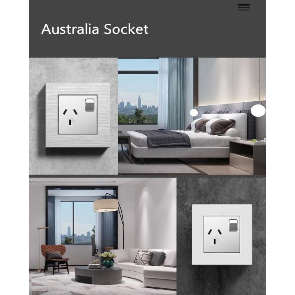 10 amp Australia Power Socket 230 volt V7 aluminum materials
