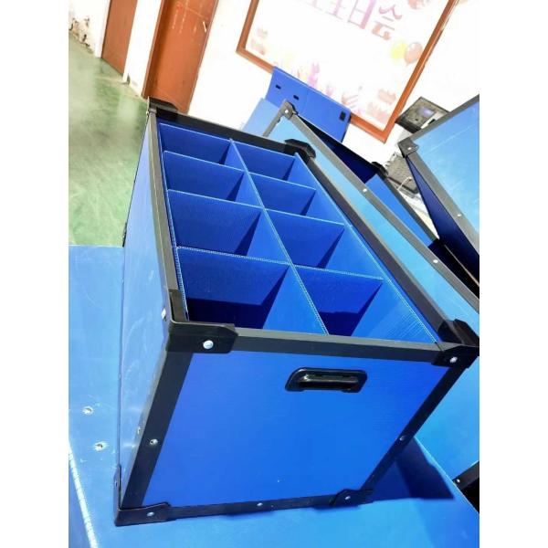 Strong Hardness Plastic Corrugated Containers Recyclable Polypropylene Corrugated Box Customized