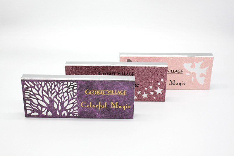 Empty Paper Highlighter And Contour Palette Customized For Makeup