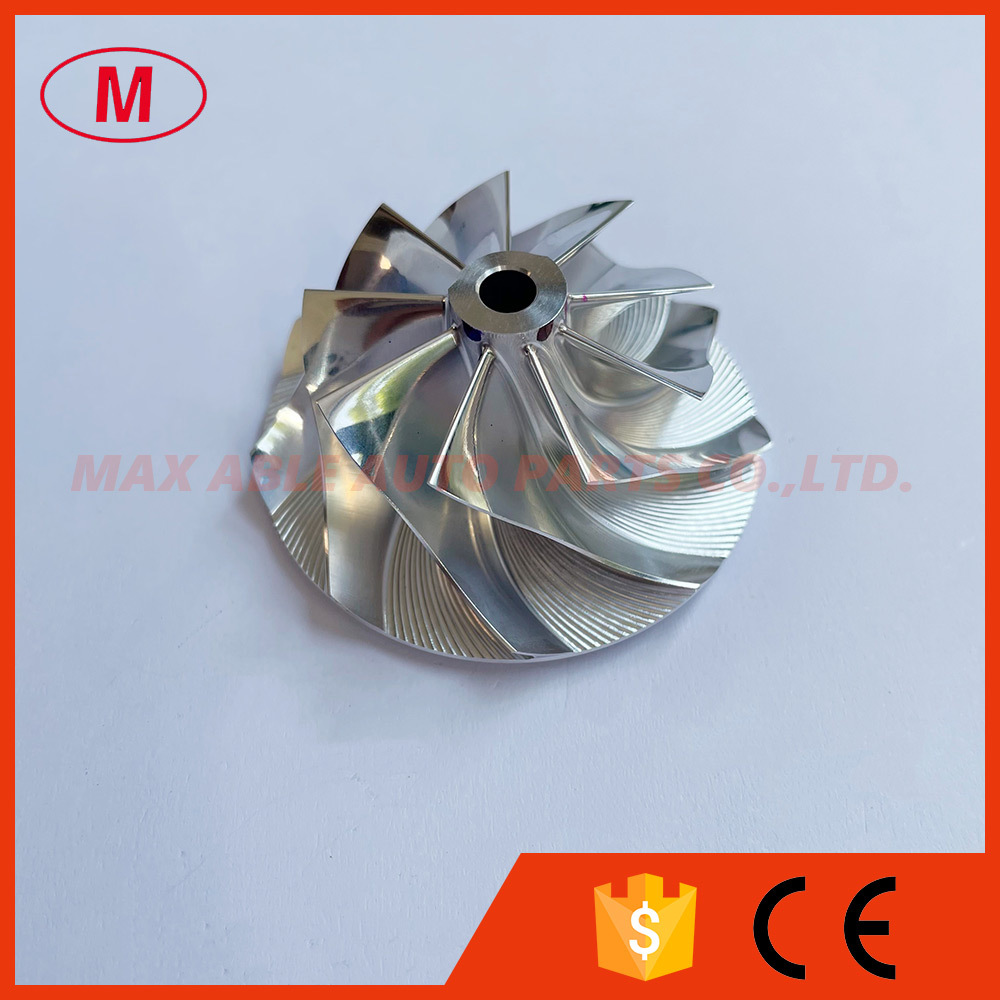 GT15-25 38.50/52.19mm 702492-0001/4 9+0Blades Turbo Aluminum 2618/billet Compressor Wheel for 454135-0003