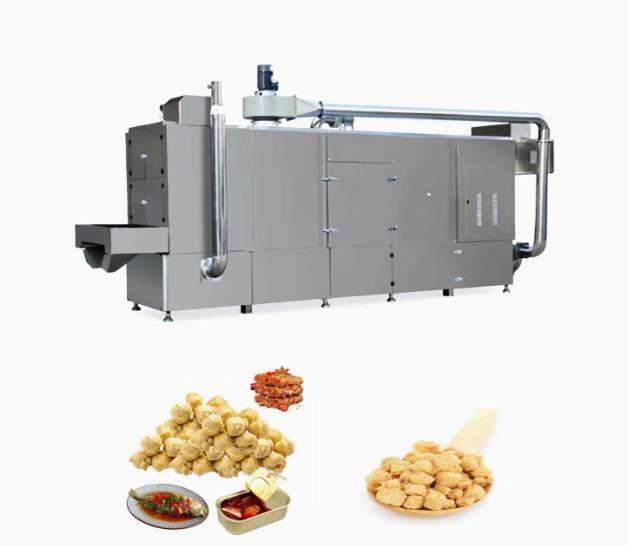 Textured Soya Extruder Machine / soya nuggets extruder Production Line