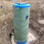 Intelligent Fiberglass Lift Station Stable Operation FRP Pump Station Energy