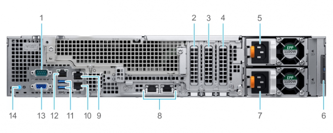 DELL EMC PowerEdge R740xd2 Enterprise 2U Rack Nas Storage Server 4