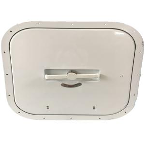 Quality Watertight Aluminum Embedded Rectangular Marine Hatch Cover for sale