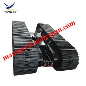 Custom mobile crusher crawler steel track undercarriage system from China
