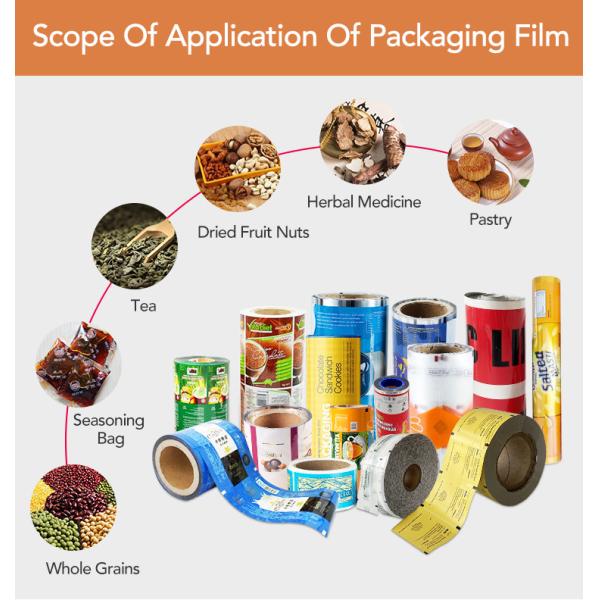 BOPP CPP Printed Plastic Wrapping Roll For Packaging
