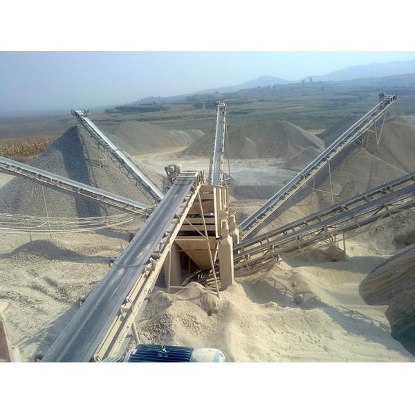 Flexible Rubber Belt Conveyor Auxiliary Mining Machinery