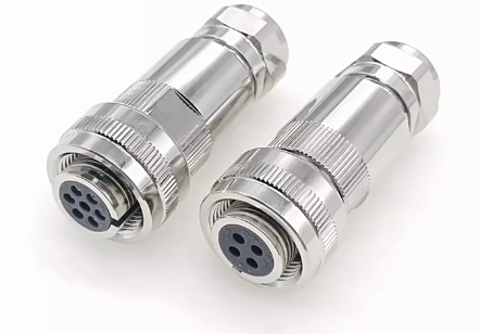 7-Pin 4-Pin Servo Motor Connector with 1000V Rating for Proportional Valve Applications