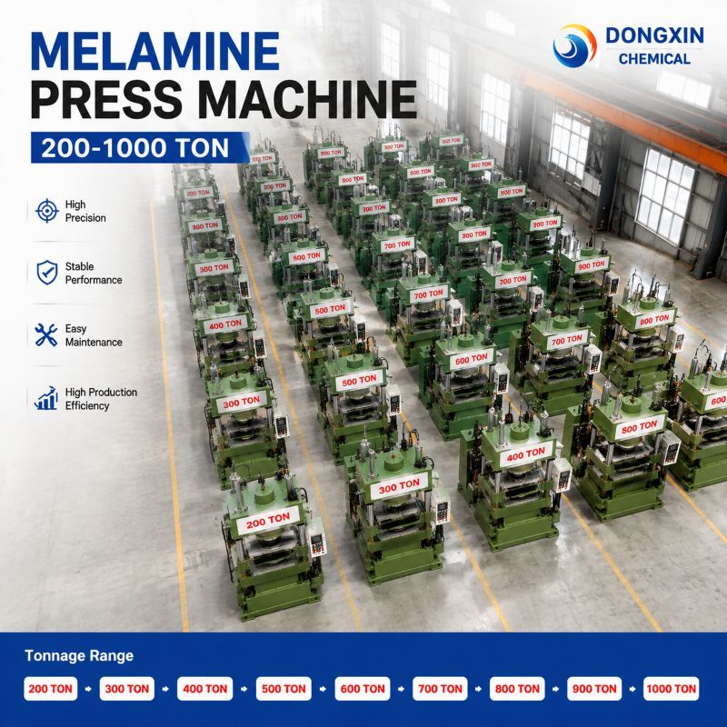 Computerized Melamine Press Machine With PLC Control For Dinnerware Production