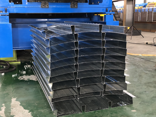High Speed Dovetail Shape Floor Steel Decking Roll Forming Machine