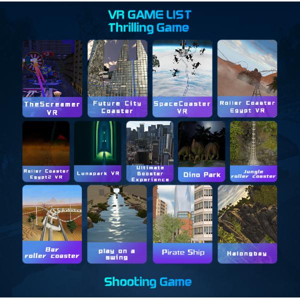 360 Degree Rotation Chair Game Machine 9D Virtual Reality Simulator Vr 360 Simulator