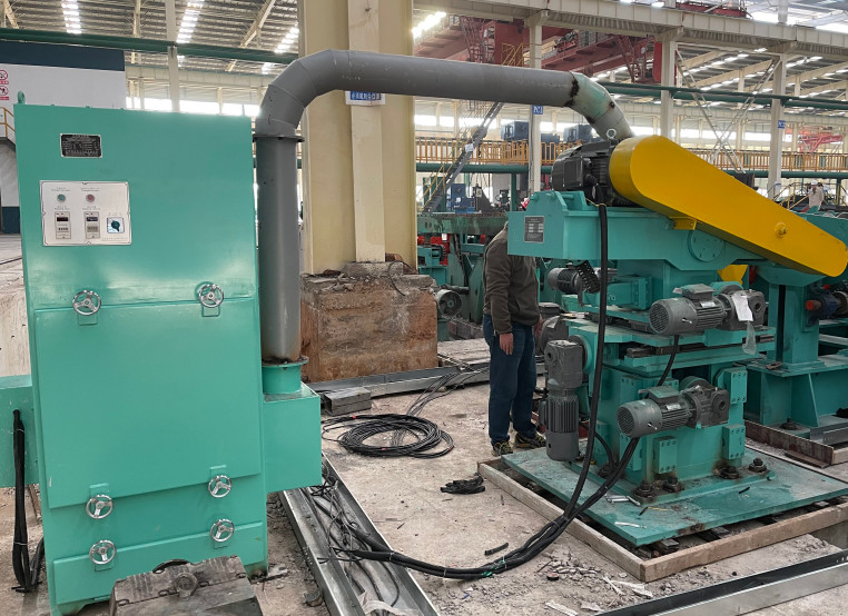 Fast Speed Roller Grinding Metal Chamfering Machine