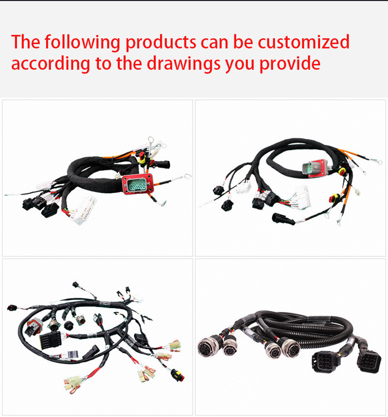 OEM ODM Electric Vehicle Cable Complete Wiring Harness For Modification